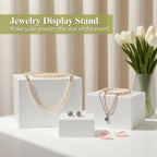3Pcs Acrylic Buffet Risers Display Stand,4x6x8in Hollow Cube Cake Stand Set