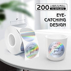 2 inch Round Holographic Thermal Labels