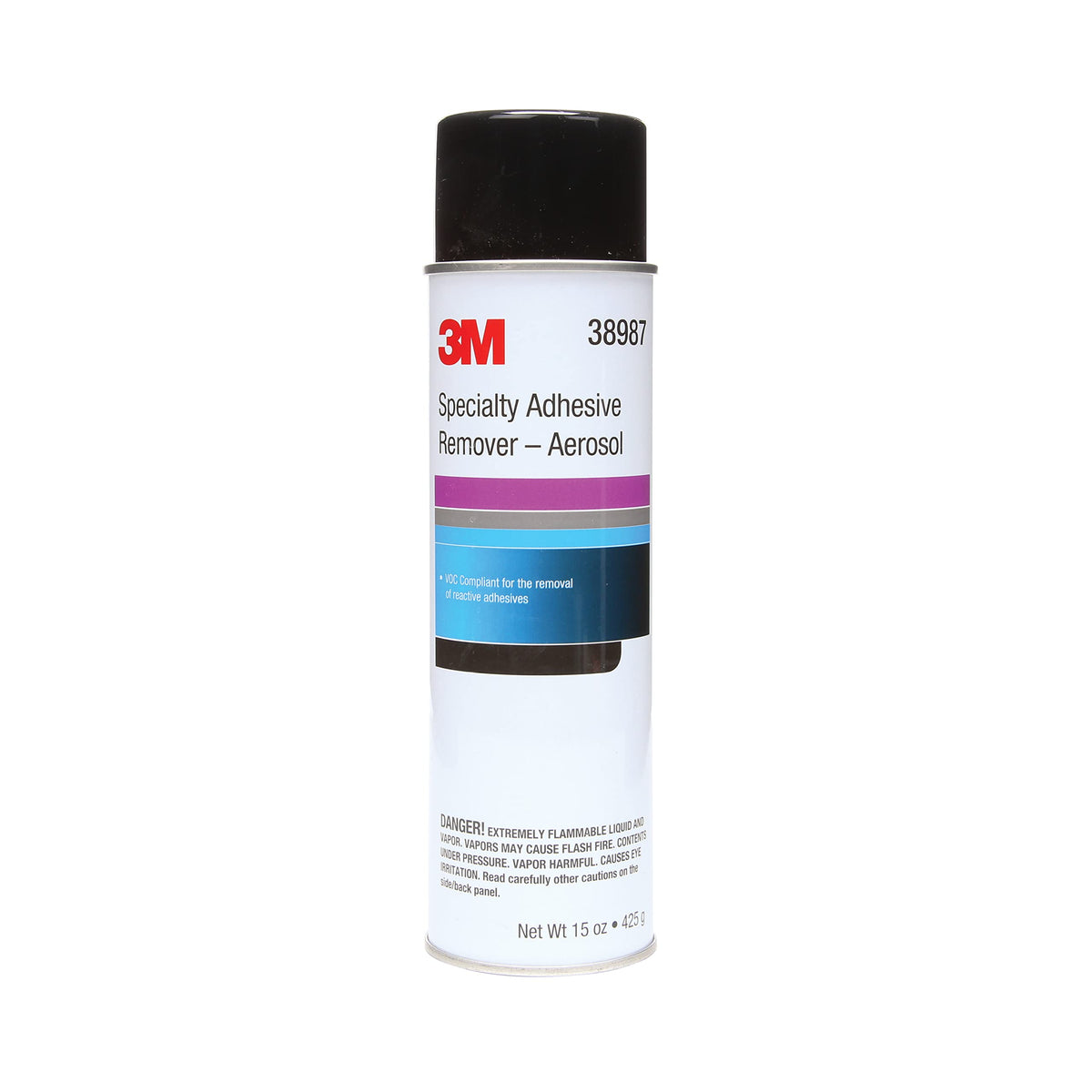 3M Specialty Adhesive Remover, 38987, Solvent-Based, Removes Reactive Adhesives, 15 fl oz 3M Specialty Adhesive Remover 15 Fl Oz (Pack of 1)