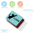 Clean Dirty Magnet for Dishwasher Black Cat