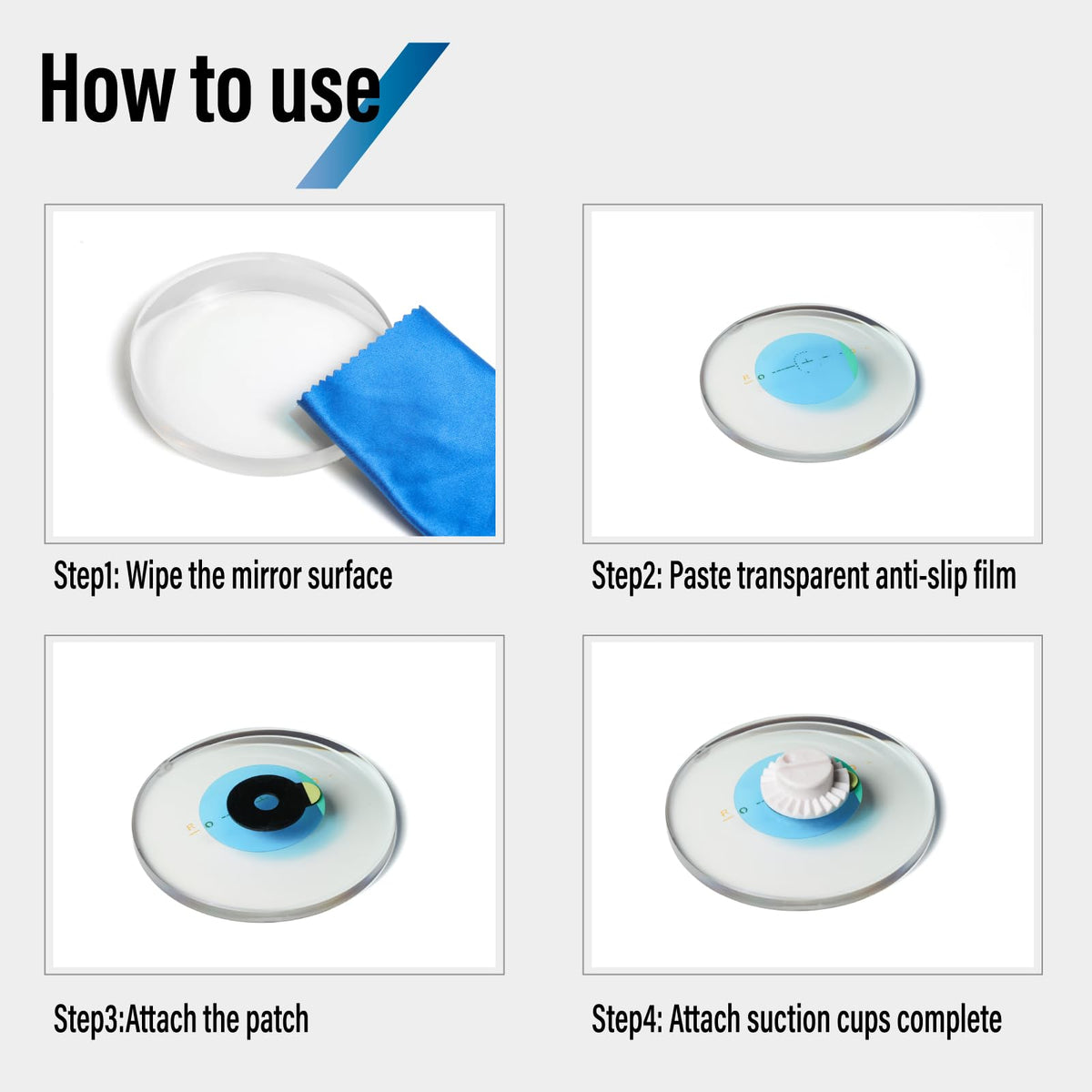 1000Pcs Lens Processing Protect Tape Anti-Silp Tape Eyeglasses Process Sticker Blue Color high Viscosity by Dhoptical