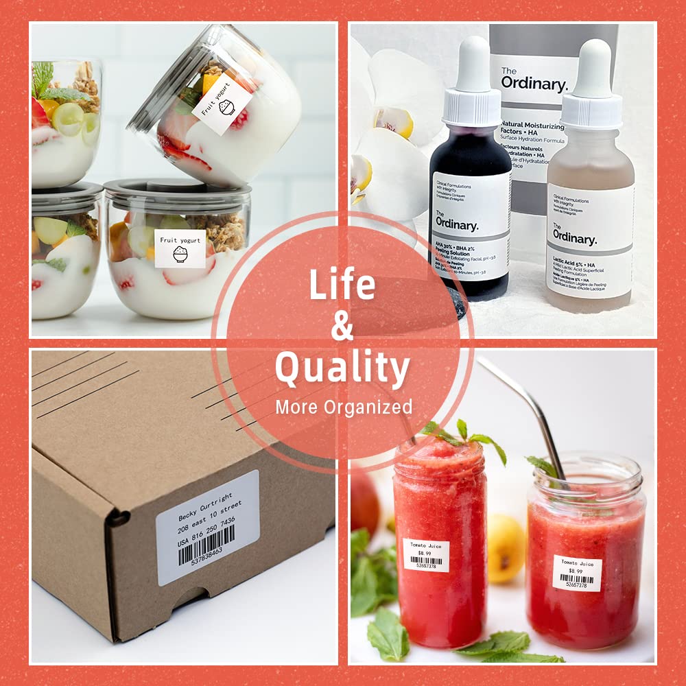 Phomemo Thermal Sticker Label Paper & Phomemo Thermal Labels for M220/M200/M221