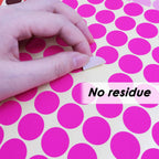 SourceTon 2800-Pack 3/4 Inch Round Color Coding Dots - 20 Vibrant Neon Colors, Removable Sticker Labels (70 per Sheet)