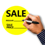 Regular Price Stickers,2 Inch Sale Price Sticker,Red Yellow Price Stickers for Retail Store,504 Pcs/Pack (Pack of 2) Regular (Pack of 2)