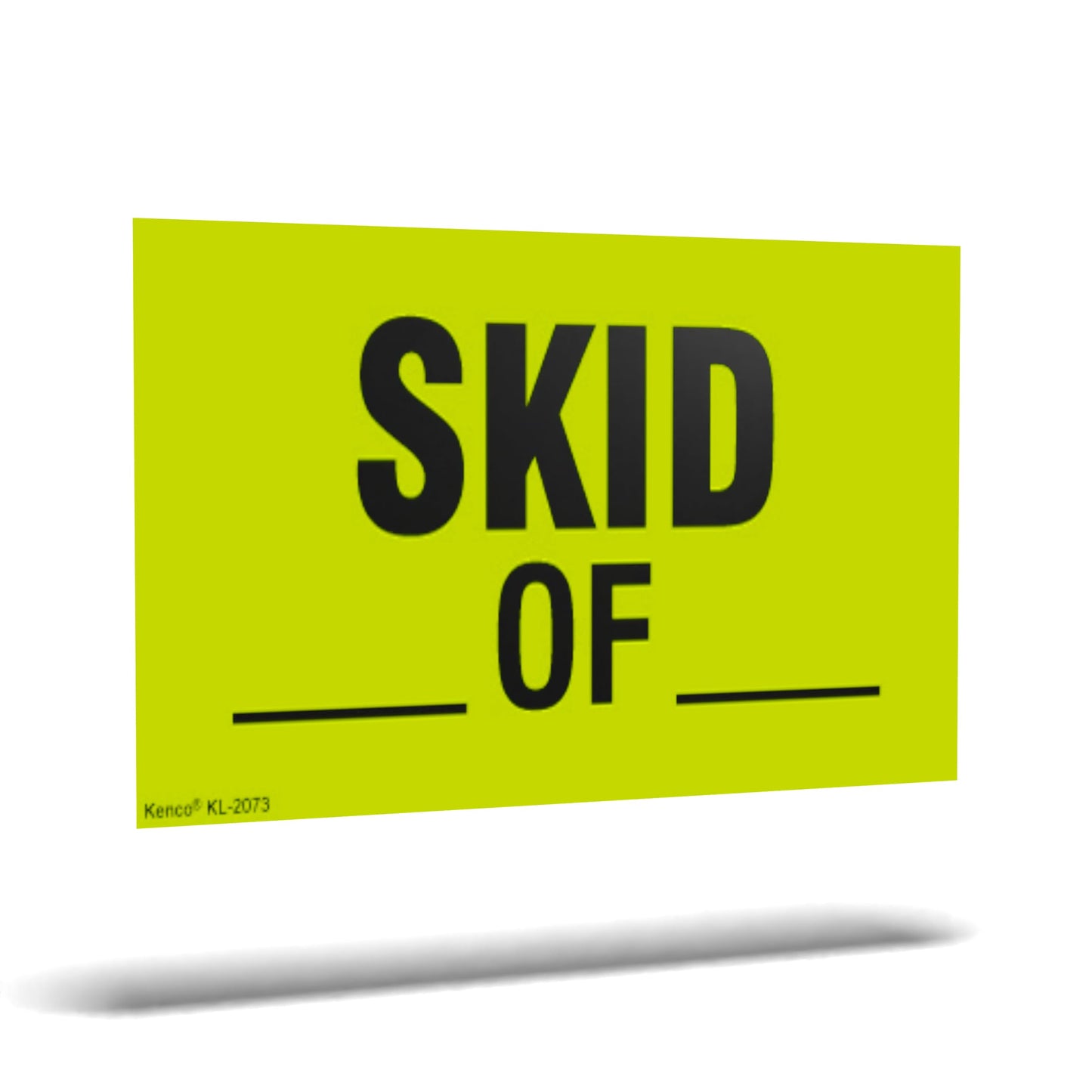 Kenco 3" X 5" Skid of Shipping Label Stickers for Shipping and Packing - 500 Permanent Adhesive Labels Per Roll 1 PACK