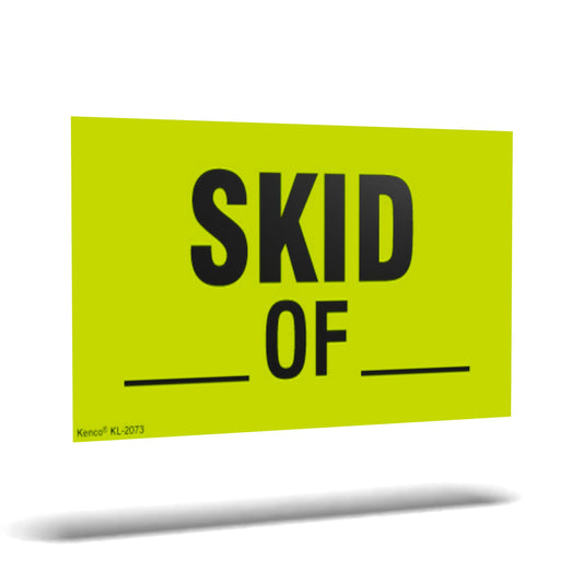 Kenco 3" X 5" Skid of Shipping Label Stickers for Shipping and Packing - 500 Permanent Adhesive Labels Per Roll 1 PACK