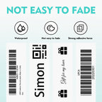 iDPRT thermal mailing address labels on rolls, 30mm x 90mm, barcode and QR code compatible, for thermal label printers.