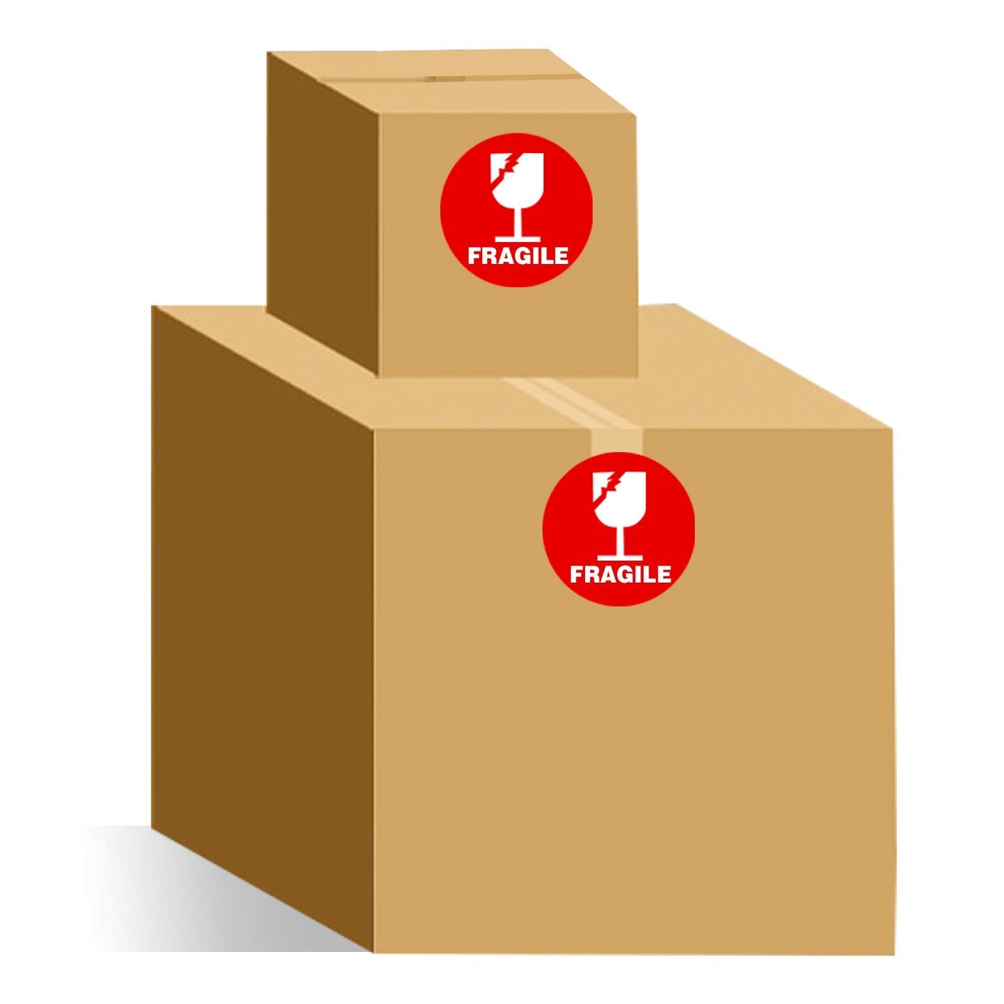 Fragile Stickers Handle with Care Do Not Drop Warning Shipping Labels for Package Boxes,3 Inch,300 Pcs