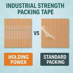 Clear Packing Tape, 6 Rolls 1.88inches Wide, 65 Yards Per Roll, 390 Total Yards Tape for Shipping Packaging Moving Sealing, Thicker Clear Packing Tape, (2.7Mil x 1.88" x 65Yds) 2.7Mil x 1.88" x 65Yds