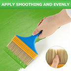 LOQJSS wallpaper smoothing tool kit with 15 pieces, including squeegee, brush, and seam roller for applying peel and stick wallpaper.