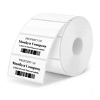 2.25x1.25 Thermal Labels 1,000 Labels/Roll+ILH01 Label Holder White