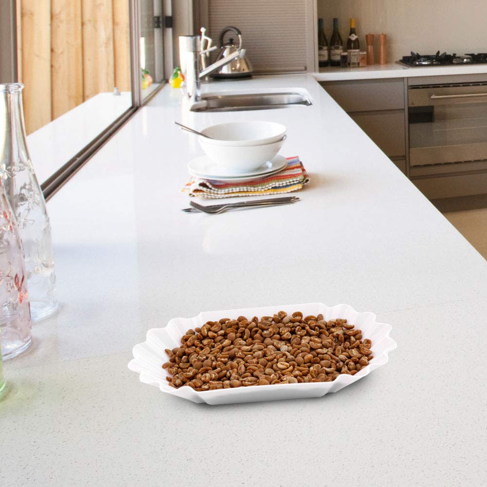 Coffee Beans Cupping Sample Tray Reusable Sample Display Dish White