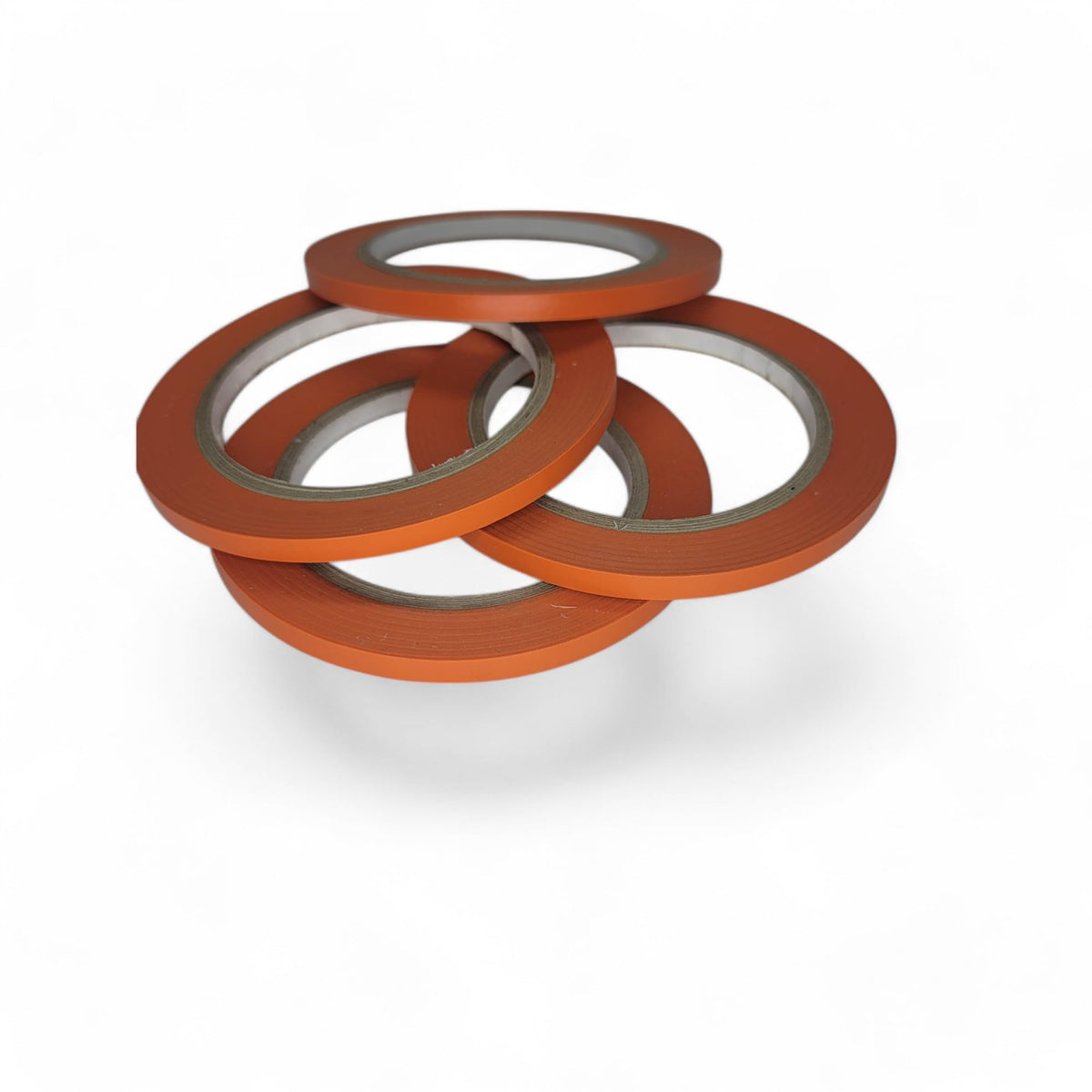 All Tapes Depot Orange Vinyl Pinstriping Tape, 1/4 inch x 36 Yards – Ideal for Pickleball Court Lines, Floor Marking, Crafts, Boats, Vehicles.