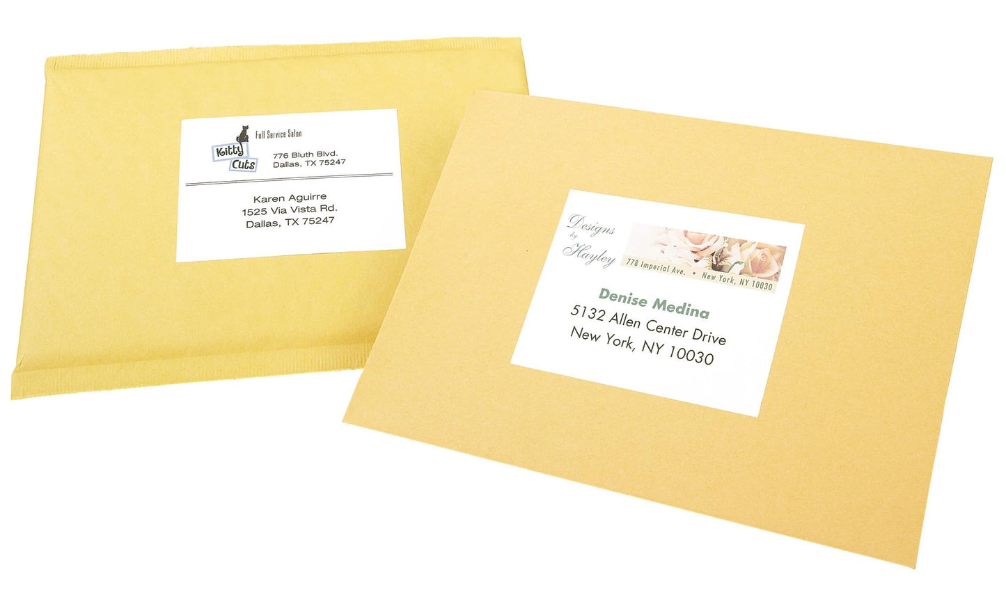 Avery Self-Adhesive Removable Labels, 3 x 4 Inches, White, 80 per Pack (5453) 1