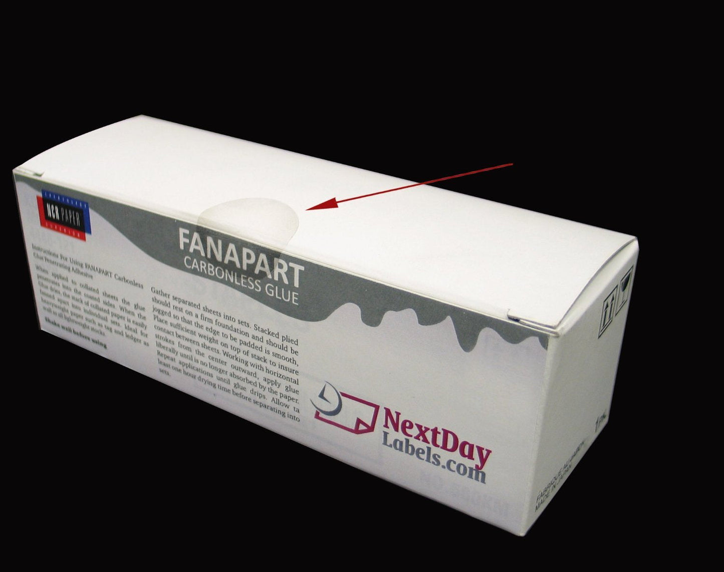 NextDayLabels - Super Gloss Clear Retail Package/Envelope Seals Stickers, 1" Inch Round Circle Wafer Seal Labels 1,000 Per Roll