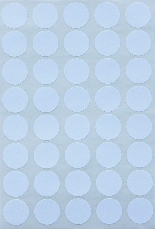 Round Sticker Dots for Inventory and Labeling 19mm 3/4 inch - White - 600 Pack
