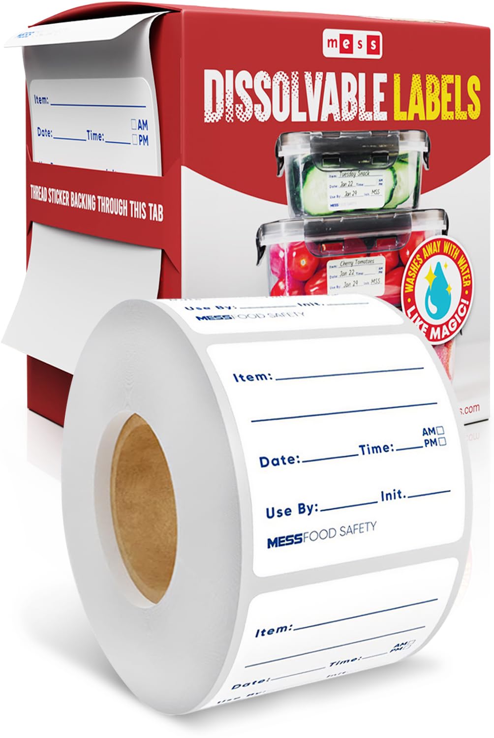Canning Kit - Blank 1x2 500/Roll - Fill-In 2x2 200/Roll