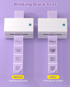 2" Purple Circle Thermal Labels 750 Labels/Roll+2" Round Thermal Labels 750 Labels/Roll