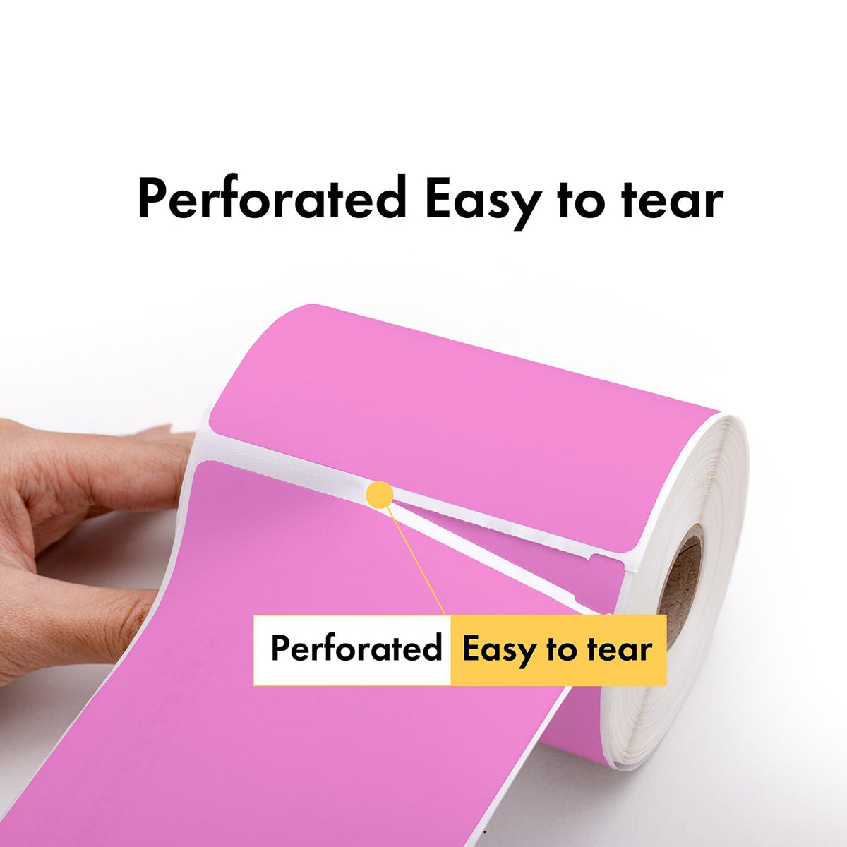 HouseLabels Replace for Dymo 30256, Pink, 2-5/16" x 4", 4 Rolls