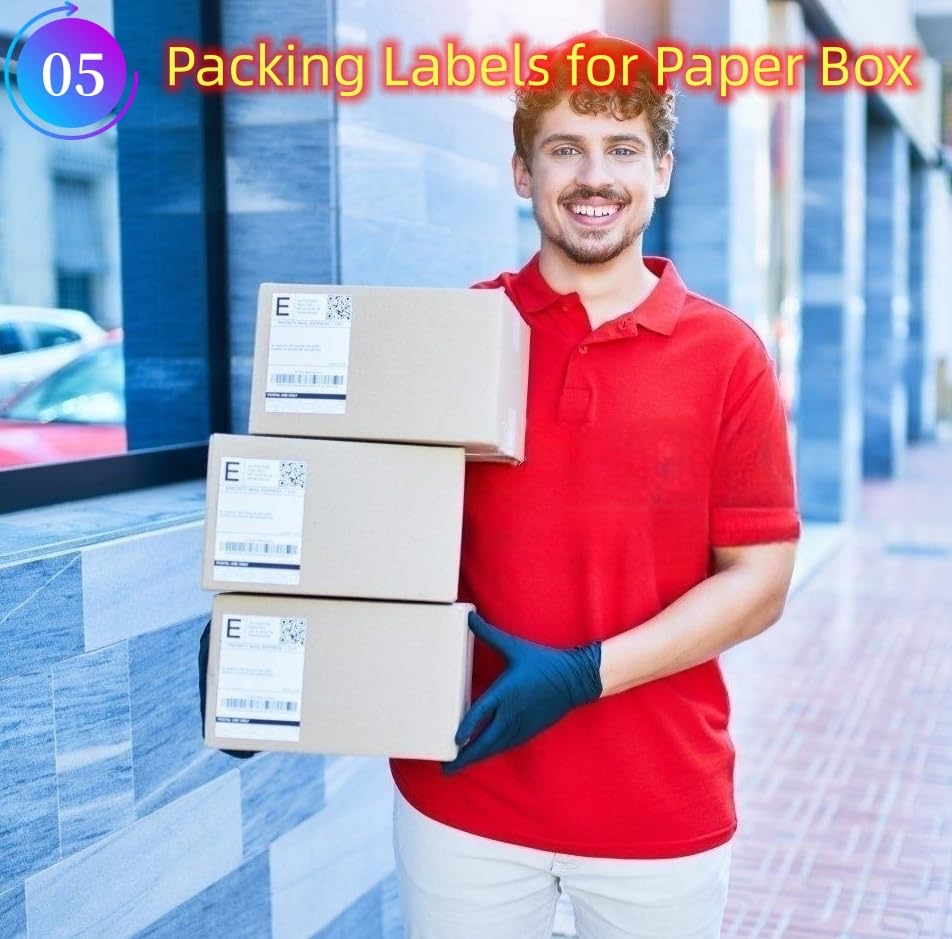 Removable Waterproof Labels for Storage Bins - 100 4" x 6" Organizing Name Label for Containers Stickers for Shipping Packing, Kitchen Storage, Proof-Water/Oil, Sticky Large Labels for Moving Boxes storage bins labels 100 pcs