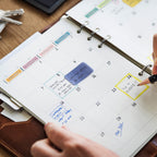 Set of 480 silver foiled day of the week stickers for planners, with removable self-adhesive date covers for journals and school use.