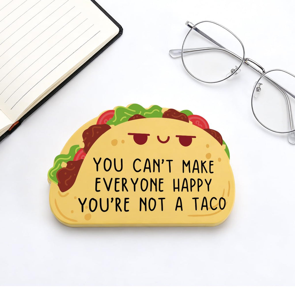 Office Decor Desk Decor Positive Taco Inspirational Gifts for Women Men Everyone