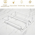 4 Pack Acrylic Cookie Tray, U & V Shape Display