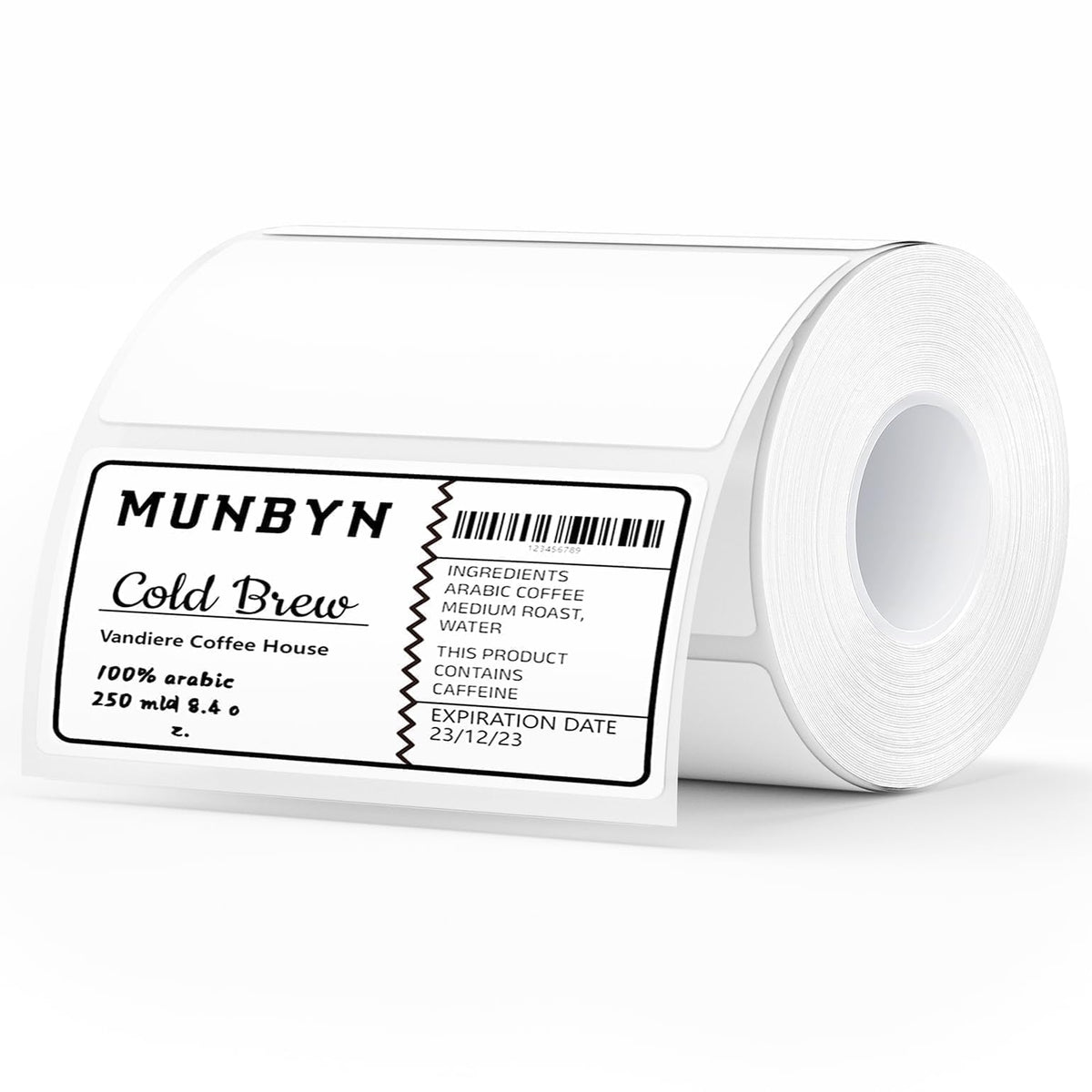 4x2 Direct Thermal Labels+2 Inch Round Thermal Labels