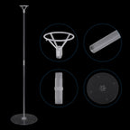 PATIKIL 4 Sets Balloon Stands for Table 27.5inch Balloon Sticks with Base