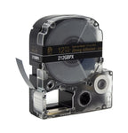 Epson LABELWORKS 212GBPX Label Tape - Gold on Black - 1/2" (12mm), 30ft 12mm