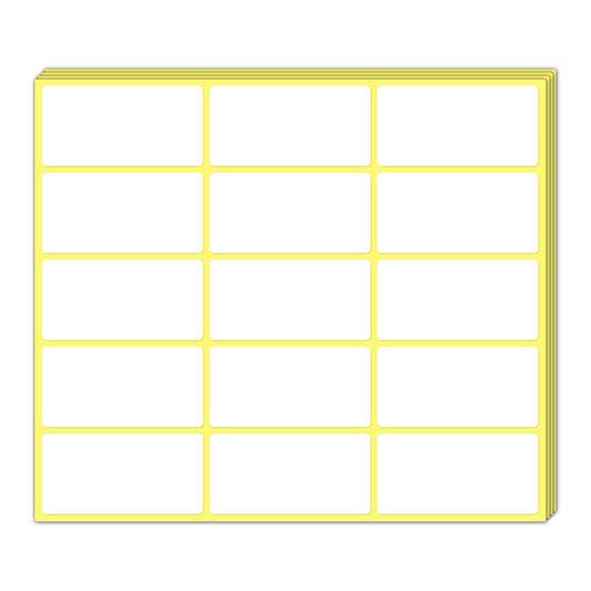 525 Pieces, 3 x 1.5 inch - Labels for Storage Bins, Organizing, Moving Box Packing Label Stickers