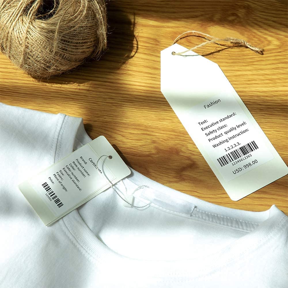 M110 M100 Thermal Labels-270 Labels 1.97"x3.14" (50x80mm) 1.97"x3.14" 3