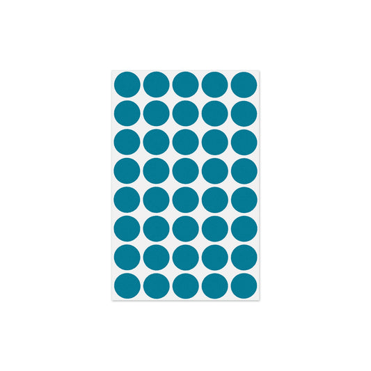 Sunburst Systems 7060 Color Coding Dots 1000 Count Label Sticker, Color Sticker dots, Blank Price Sticker, Office and Classroom Supplies, Ocean Blue