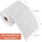 L Liked 8 Rolls Compatible with Dymo 30334 2-1/4" x 1-1/4" (57mm x 32mm) Multipurpose Direct Thermal Labels and 2 Rolls of 4" x 6" Direct Thermal Shipping Labels with 250 Labels/Roll