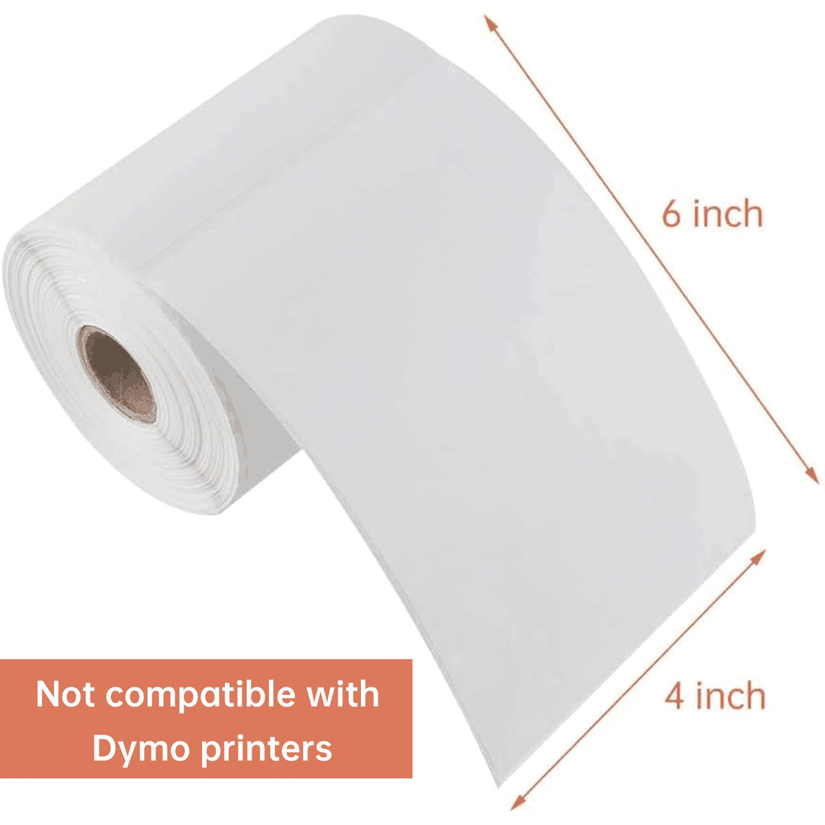 L Liked 8 Rolls Compatible with Dymo 30334 2-1/4" x 1-1/4" (57mm x 32mm) Multipurpose Direct Thermal Labels and 2 Rolls of 4" x 6" Direct Thermal Shipping Labels with 250 Labels/Roll