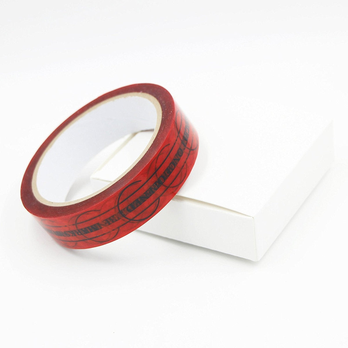 Solitary Walker Tamper Proof Security Tape Complete Transfer 1 Inch x 55 Yards Red Resistant Ultra Thick Seal Safety Stickers Labels Seals Prevent Opened Void Tape