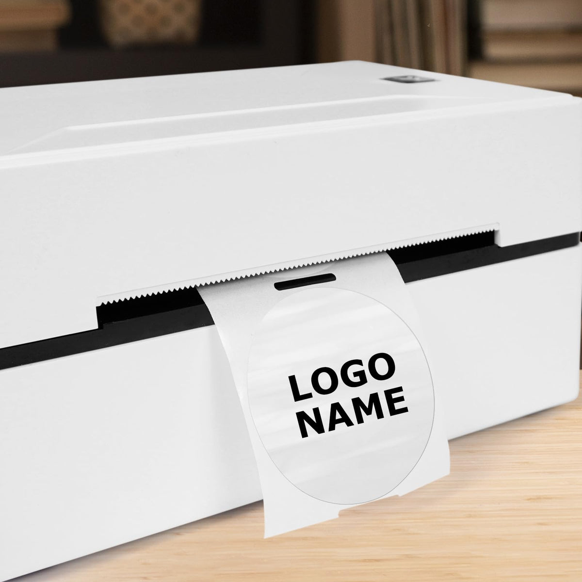 Clear Thermal Labels Vinyl 2 × 3 Inch & 2 Inch Bundled