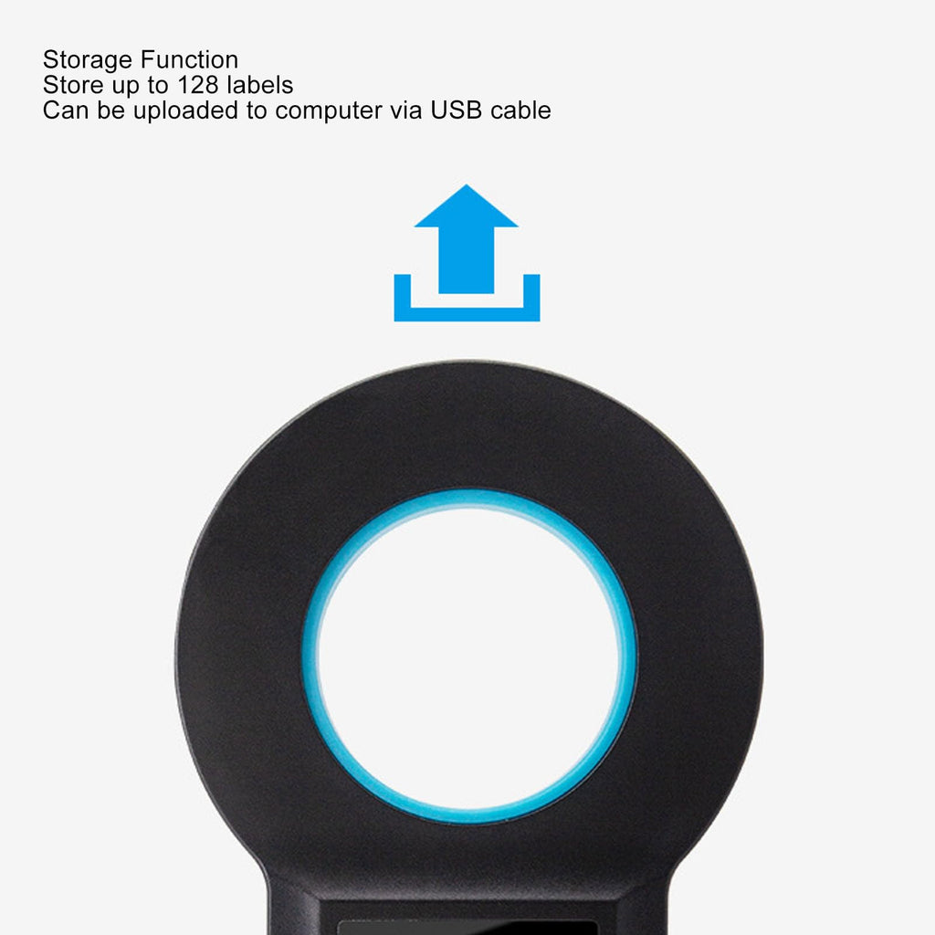 Pet Microchip Scanner Dual Frequency OLED 128 Records