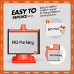 HiGiant 6 Pack Traffic Cone Sleeves, No Parking