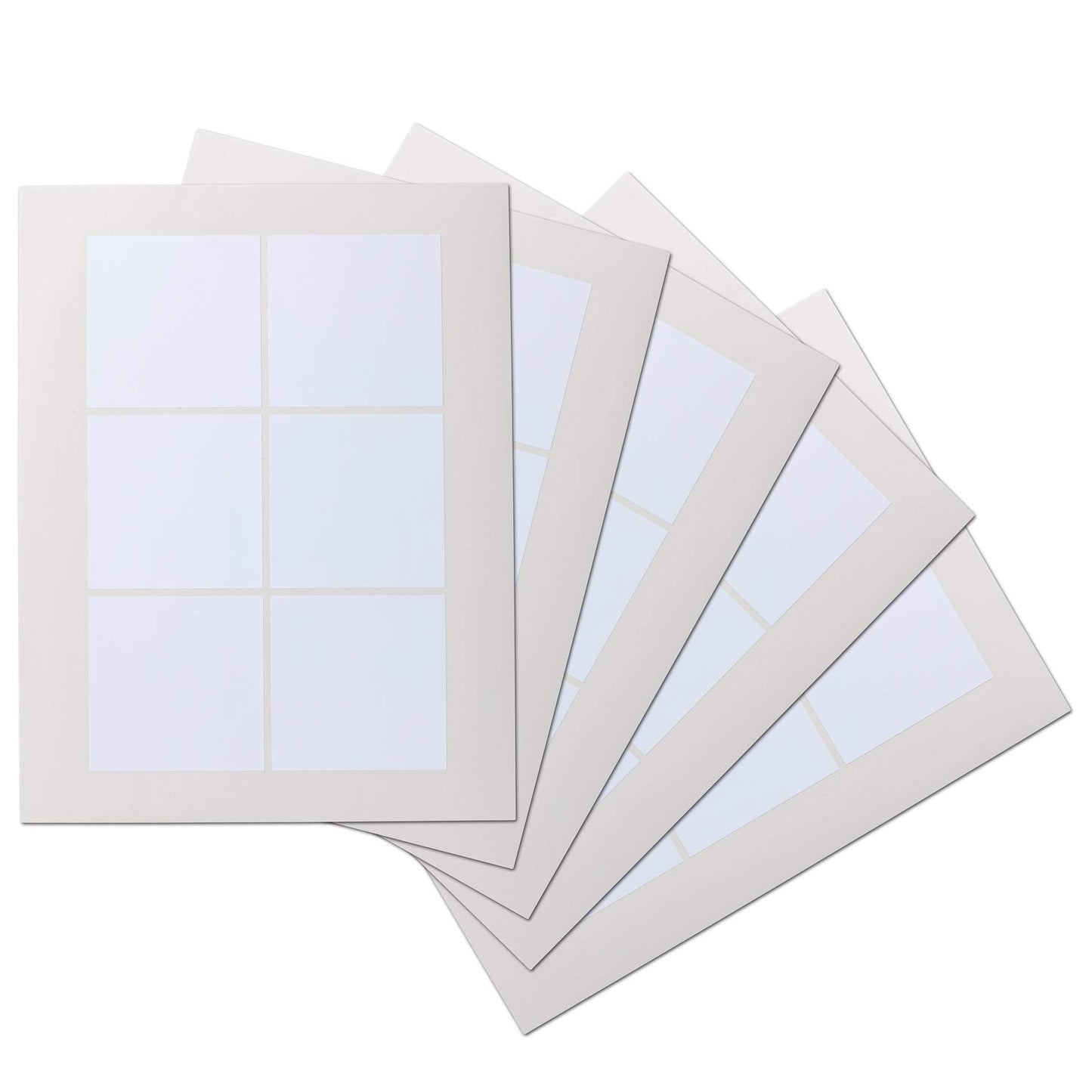 Waterproof Essential Oil Labels, 30 Squares, 3 x 3 Inches, Oil Proof, Highly Durable Blank Stickers