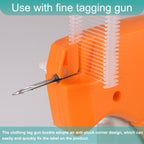 uxcell 5000pcs Standard Tagging Gun Fasteners 25mm Plastic Tag Gray