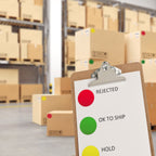 ChromaLabel 2-inch fluorescent color-coding labels on rolls, with adhesive stickers in various bright colors for organizing and marking.