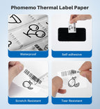 Phomemo Compatible Thermal Labels 2.75” x 3.14" 2.75'' x 3.14'' 3 Roll