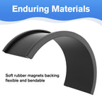 MaxGear 100 Pack C Channel Magnetic Label Holders, 1 x 3" 1"x3"