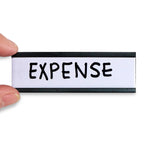 SmartSign Pack of 25 Magnetic"C" Channel Label Holders | 1" x 3" 1" x 3"