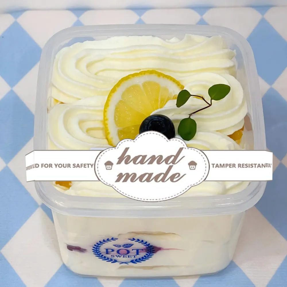 Food Retail Package Seal Labels, 9x1 Inch Safe Secure Tamper Evident Labels, Tamper Resistant Stickers, 500 Pcs