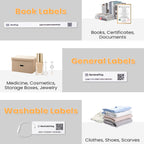Smart Electronic Labels – Scan to Find Items Instantly (Book Electron Label*100) Book electron label*100