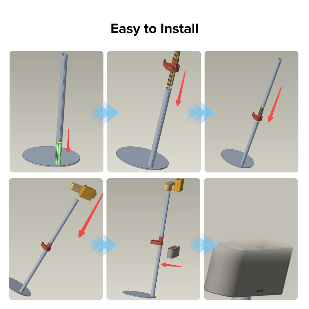 roborock Vacuum Cleaner Floor Stand for H60, H60 Pro and H60 Ultra, Cordless Stick Vacuum Cleaner for Home and Pet Hair, Anti-Tangle Brush, LED Dust Detection, White