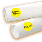 Avery® Self-Adhesive Removable Labels, 1.25 Inches Diameter, Yellow Neon, 400 per Pack (5499)