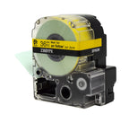 Epson LABELWORKS 236BYPX Label Tape - Black on Yellow - 1.5" (36mm), 30ft 36mm